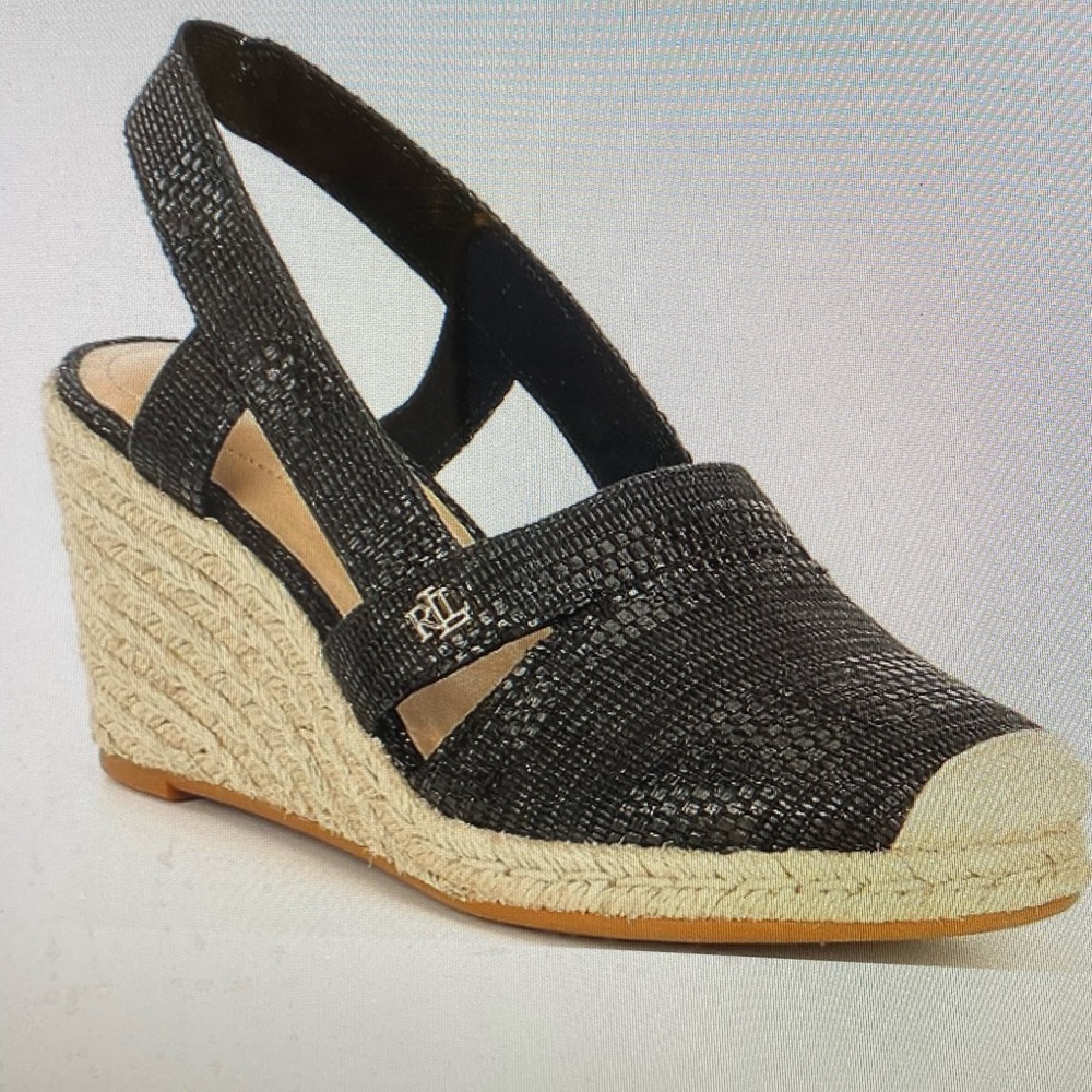 Lauren Ralph Lauren Penelopie Espadrille Wedges